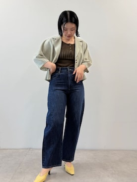 「Firsthand（ファーストハンド）のアイテム」を使った、Firsthandさん（レディース・161cm）の春コーディネート