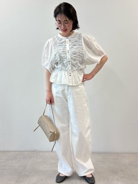 「Firsthand（ファーストハンド）のアイテム（トップス）」を使った、Firsthandさん（レディース・160cm）の春コーディネート