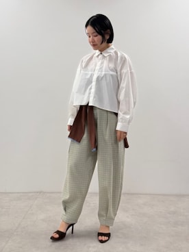 「Firsthand（ファーストハンド）のアイテム」を使った、Firsthandさん（レディース・161cm）の春コーディネート