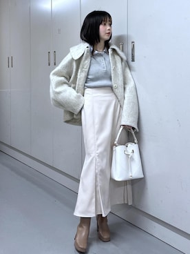 ayameさん（レディース・155cm）の冬コーディネート