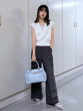 「アイテム（シューズ）」を使った、ayameさん（レディース・155cm・20代）の夏コーディネート