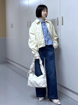 「Juze（ジュゼ）のアイテム」を使った、ayameさん（レディース・155cm）の冬コーディネート