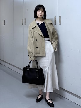 ayameさん（レディース・155cm）の春コーディネート