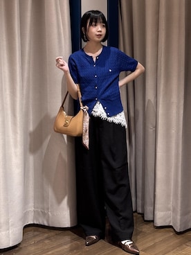 「VIS（ビス）のアイテム」を使った、ayameさん（レディース・155cm）の春コーディネート