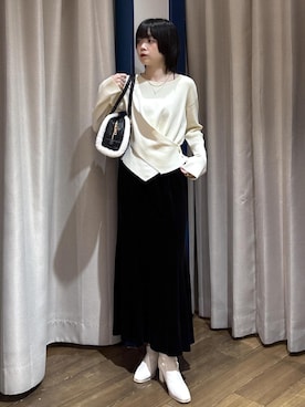 「MARY QUANT（マリークワント）のアイテム」を使った、ayameさん（レディース・155cm）の秋コーディネート