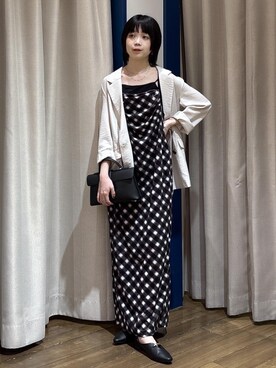 「Juze（ジュゼ）のアイテム（パンプス）」を使った、ayameさん（レディース・155cm）の夏コーディネート