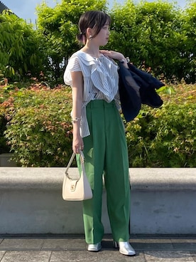 ayameさん（レディース・155cm）の春コーディネート