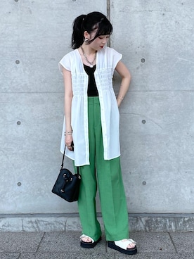 ayameさん（レディース・155cm）の夏コーディネート