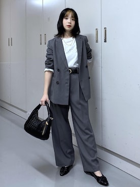 「VIS（ビス）のアイテム」を使った、ayameさん（レディース・155cm）の秋コーディネート