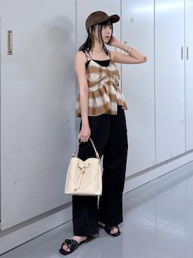 「アイテム（シューズ）」を使った、ayameさん（レディース・155cm・20代）の夏コーディネート