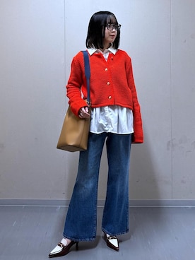 「アイテム（パンプス）」を使った、ayameさん（レディース・155cm・20代）の春コーディネート