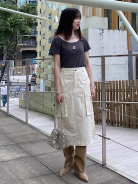 「ブルべ夏」｜ayameさん（レディース・155cm）の夏コーディネート