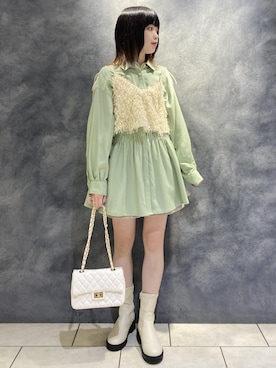 ayameさん（レディース・155cm）の冬コーディネート