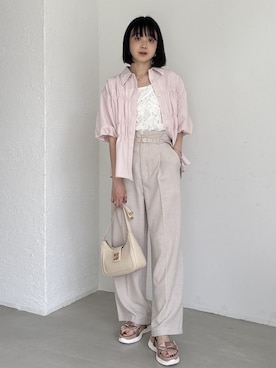 ayameさん（レディース・155cm）の春コーディネート