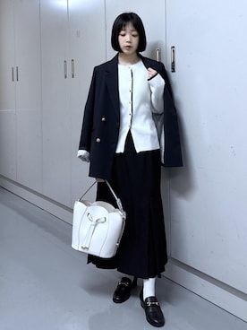 「Juze（ジュゼ）のアイテム」を使った、ayameさん（レディース・155cm）の冬コーディネート