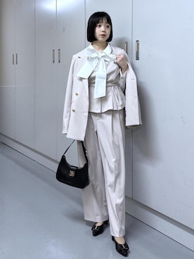 「VIS（ビス）のアイテム」を使った、ayameさん（レディース・155cm）の冬コーディネート