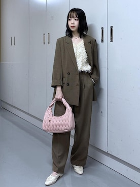 「VIS（ビス）のアイテム」を使った、ayameさん（レディース・155cm）の秋コーディネート