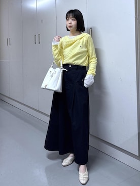 「POLO BCS（ポロ ビーシーエス）のアイテム」を使った、ayameさん（レディース・155cm）の春コーディネート