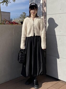 ayameさん（レディース・155cm）の冬コーディネート