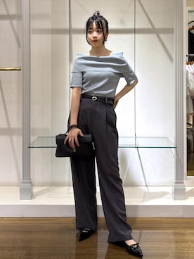 「VIS（ビス）のアイテム」を使った、ayameさん（レディース・155cm）の夏コーディネート
