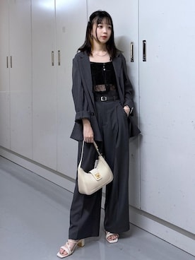 「アイテム（その他トップス）」を使った、ayameさん（レディース・155cm・20代）の夏コーディネート