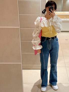 「PAMEO POSE」｜「アイテム（アクセサリー）」を使った、ちっちさん（レディース・158cm）の秋コーディネート