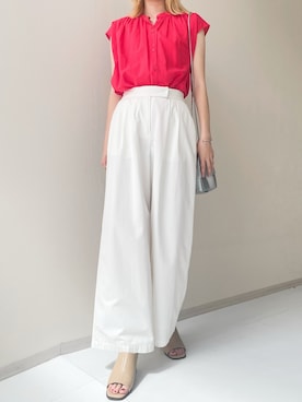 スさん（レディース・175cm）の夏コーディネート