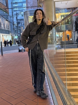 NISSHYさん（メンズ・171cm）の秋コーディネート