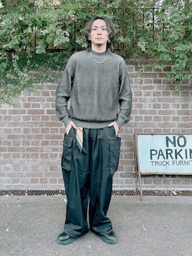 Gimmick cargo pants/ギミックカーゴパンツを使った人気ファッション