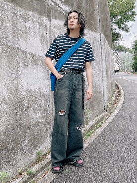 NISSHYさん（メンズ・171cm）の春コーディネート