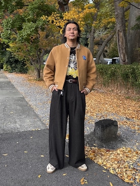 NISSHYさん（メンズ・171cm）の秋コーディネート