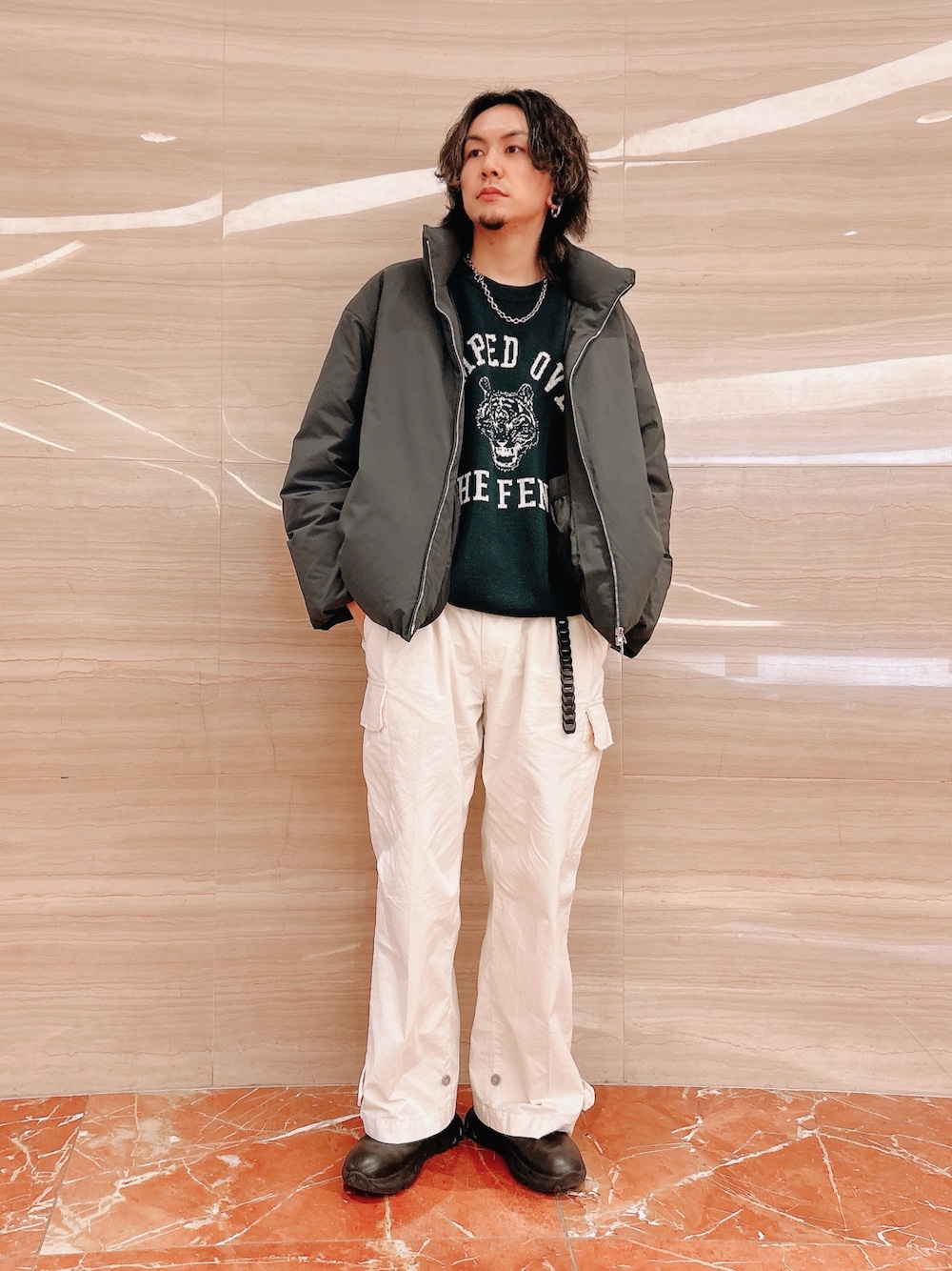 ジャケット・アウター MINIMAL HEAT FIBER PADDED JACKET M MINIMAL HEAT FIBER PADDED JACKET（ダウンジャケット/コート