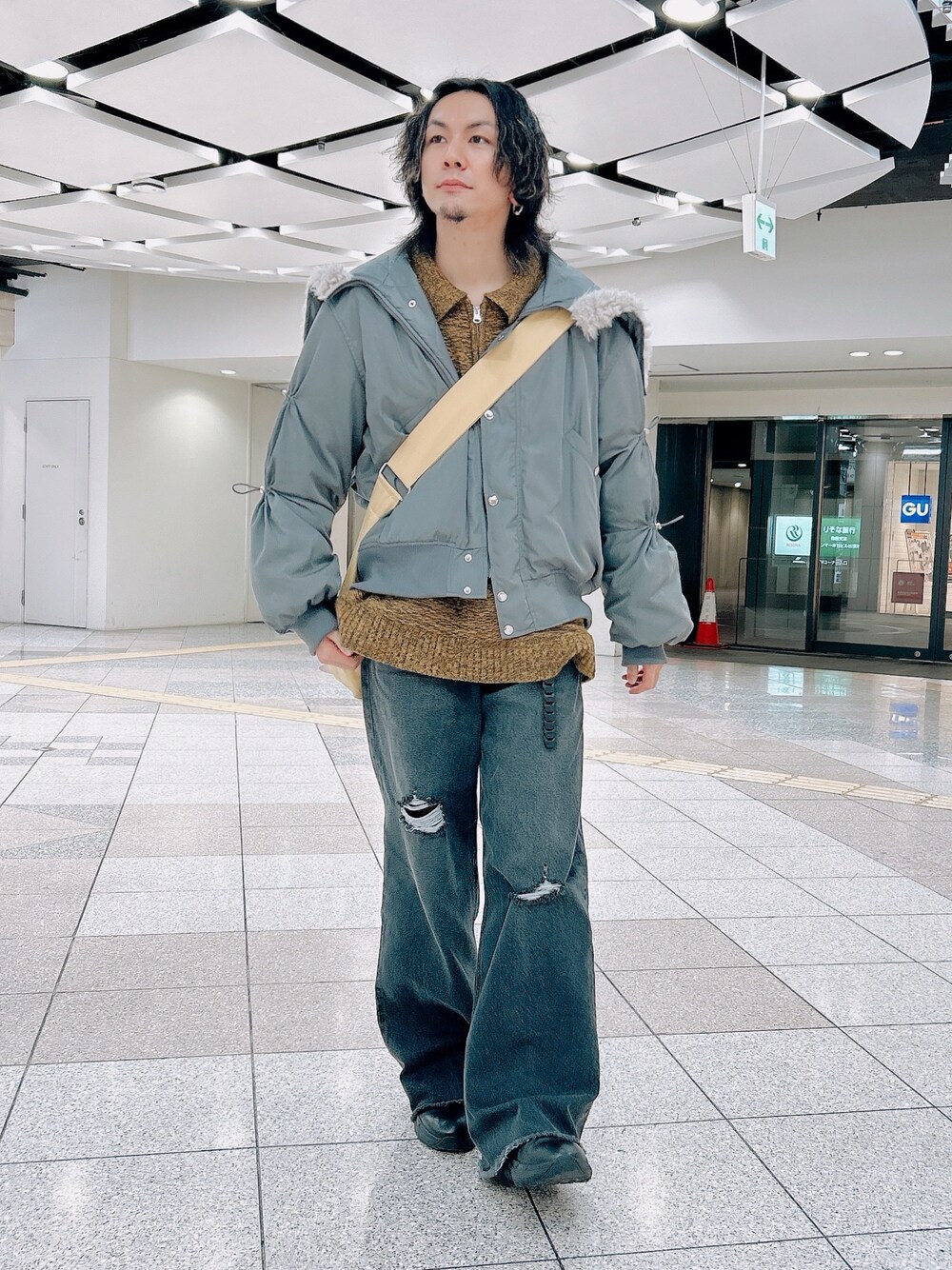 Sleeve deformation N-2b flight jacket/スリーブ変形N-2bフライト