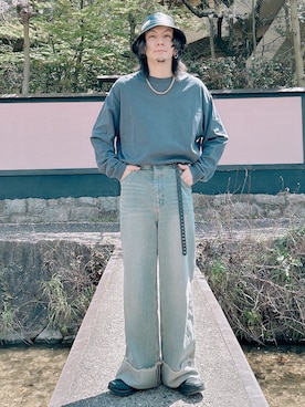 NISSHYさん（メンズ・171cm）の春コーディネート