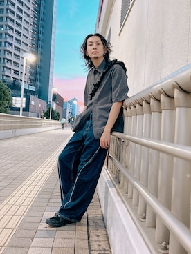 NISSHYさん（メンズ・171cm）の夏コーディネート