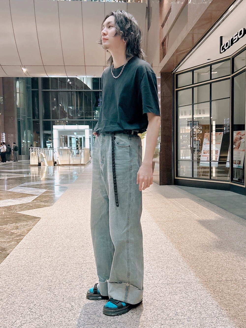 NISSHY｜Dr. Martensのサンダルを使ったコーディネート - WEAR