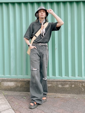 NISSHYさん(メンズ・171cm)の春コーディネート