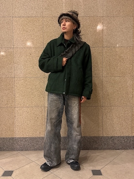 NISSHYさんの「Llife LEATHER CHAIN BELT」を使ったコーディネート