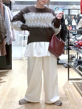 ヨシピーさん（レディース・154cm）の冬コーディネート