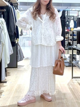 ヨシピーさん（レディース・154cm）の春コーディネート