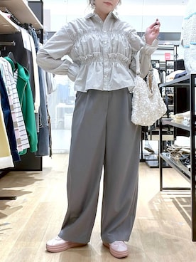 ヨシピーさん（レディース・154cm）の冬コーディネート