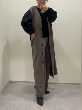 「レギュラー」｜「アイテム（ジャンパースカート）」を使った、YOUさん（レディース・160cm）の夏コーディネート