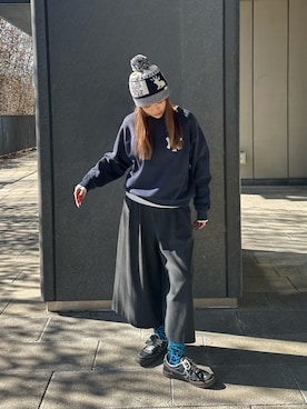 「arth（アース）のアイテム」を使った、mahhiiさん（レディース・162cm）の冬コーディネート