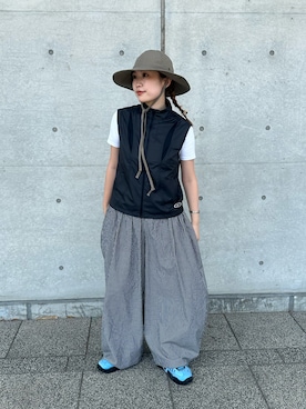 mahhiiさん（骨格ストレート・レディース・162cm）の夏コーディネート