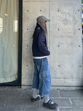 「アイテム（ソックス/靴下）」を使った、mahhiiさん（レディース・162cm）の秋コーディネート