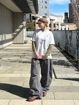 「arth（アース）のアイテム」を使った、mahhiiさん（レディース・162cm）の春コーディネート