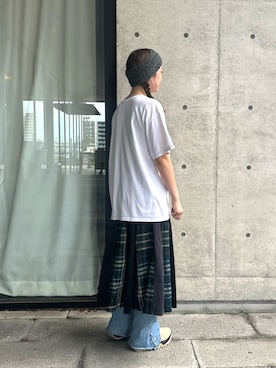 「アイテム（ヘアバンド）」を使った、mahhiiさん（レディース・162cm）の秋コーディネート