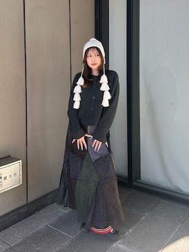 「arth（アース）のアイテム」を使った、mahhiiさん（レディース・162cm）の冬コーディネート