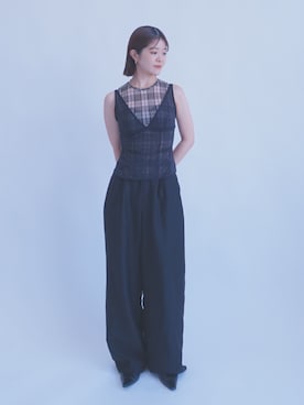 「beautiful people」｜OURWACOALさん（レディース・159cm）の夏コーディネート