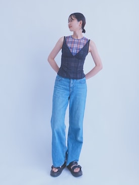 「beautiful people」｜OURWACOALさん（レディース・170cm）の夏コーディネート